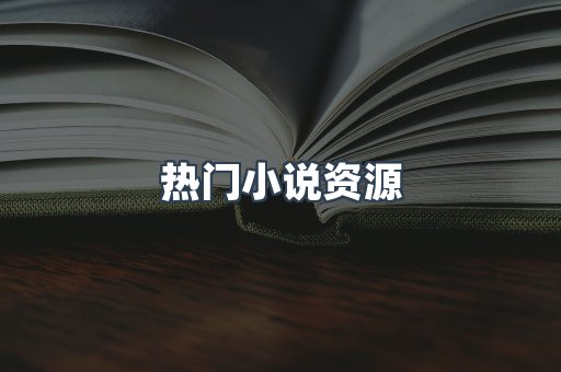 热门小说资源